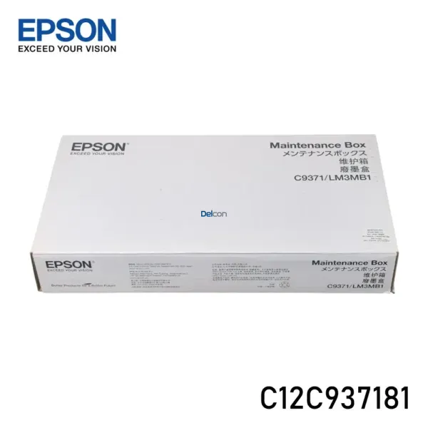 Caja De Mantenimiento Epson C9371/LM3MB1 [C12C937181] Para Impresoras Epson WorkForce Enterprise AM-C4000 / AM-C5000 / AM-C6000 Series.