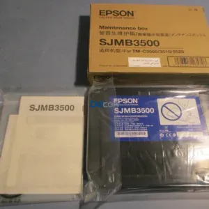 Caja De Mantenimiento Epson SJMB3500 [C33S020580] Maintenance Box, Para Impresoras Epson ColorWorks TM-C3500 / TM-C3510 / TM-C3520 Series.
