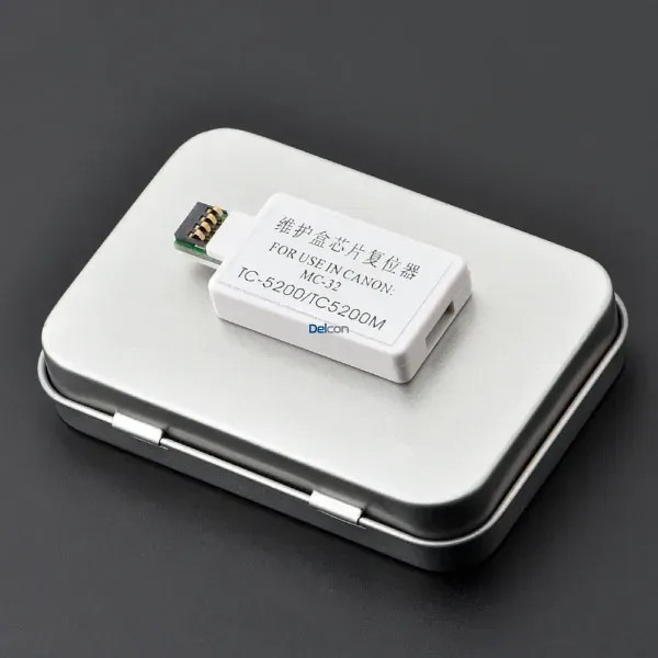 Reset Caja De Mantenimiento Canon MC-32 (1156C009AA) Compatible Con Impresora e Plotter Canon imagePROGRAF TC-20 / TC-20M / Reseteador De Chips.