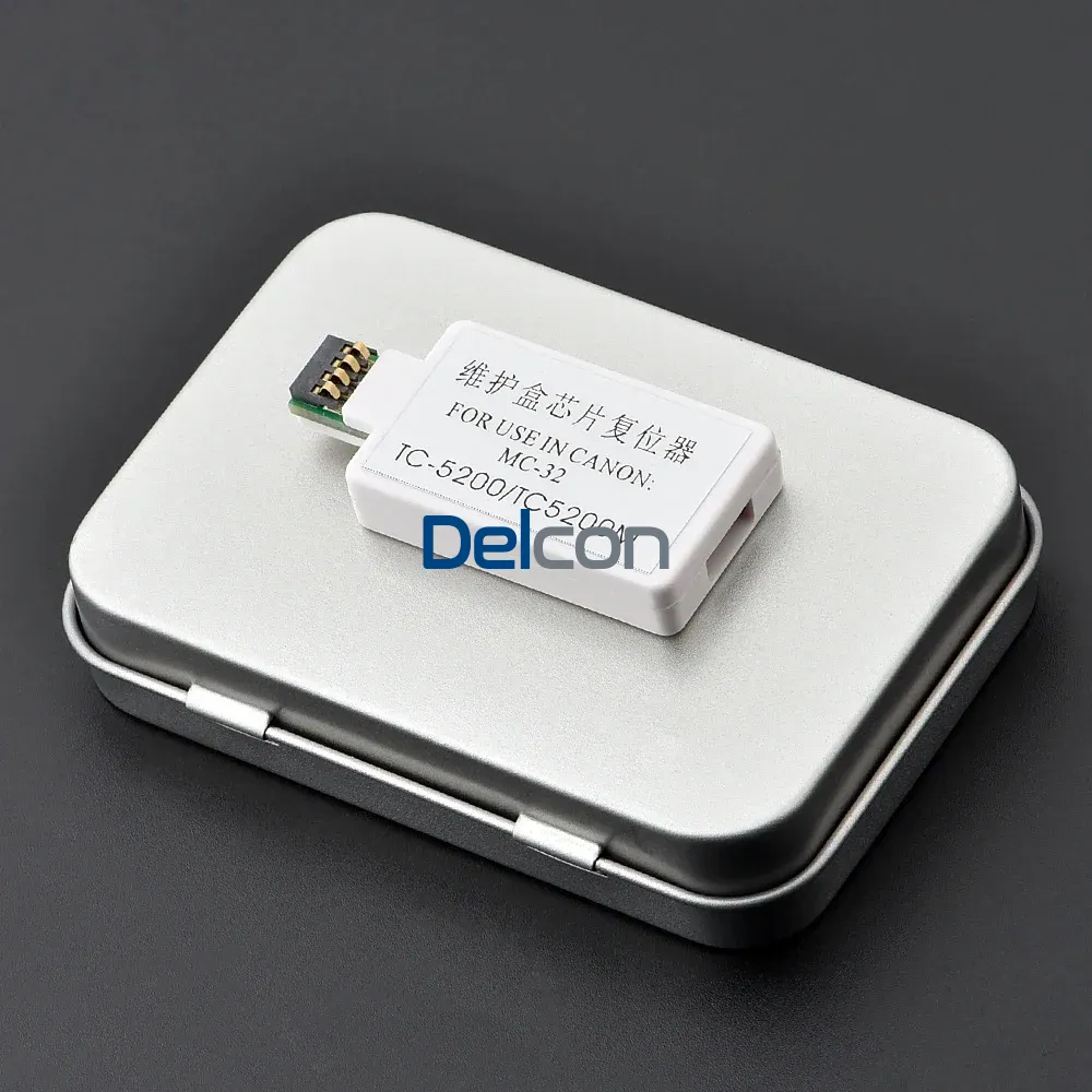 Reset Caja De Mantenimiento Canon MC-32 (1156C009AA) Compatible Con Impresora e Plotter Canon imagePROGRAF TC-20 / TC-20M / Reseteador De Chips.