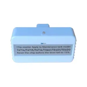 Reset Caja De Mantenimiento Epson T671400/T671600/T04D100 (T6714/T6716/T04D1) Reiniciador Para Chips Originales Epson.