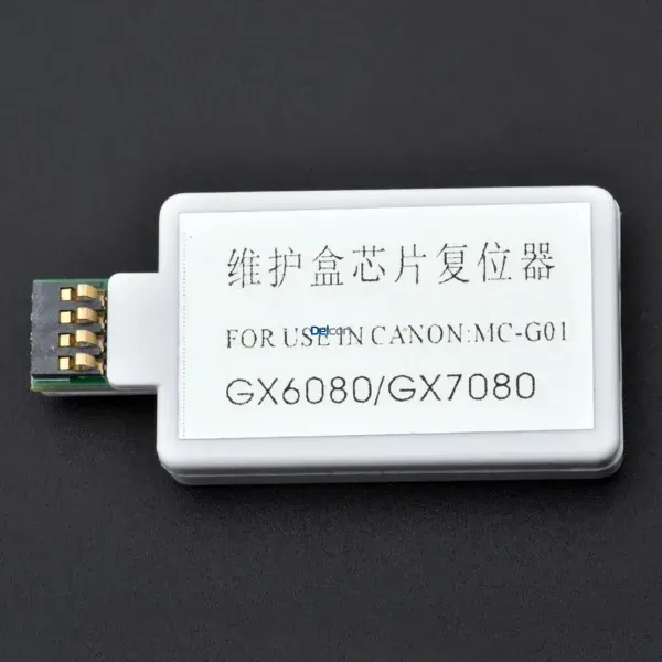 Reset Caja De Mantenimiento Canon MC-G01 [4628C001AA] Para Impresoras Canon MAXIFY GX6010 / GX7010 / Reseteador De Chips Canon.