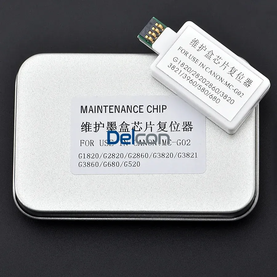 Reset Caja De Mantenimiento Canon MC-G02 [4589C001AA] Para Impresoras Canon Pixma G2160 / G3160, Reseteador Para Chips Canon Pixma.