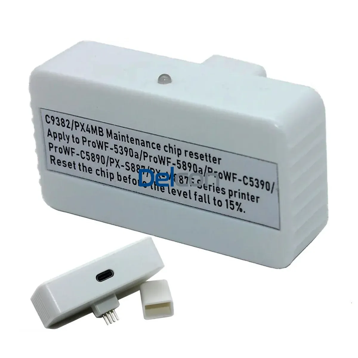 Reset Caja De Mantenimiento Epson C9382/PX4MB10, Para Impresoras Epson WorkForce Pro WF-C5810 / C5890 / C5310 / C5390. Reiniciador De Chips.