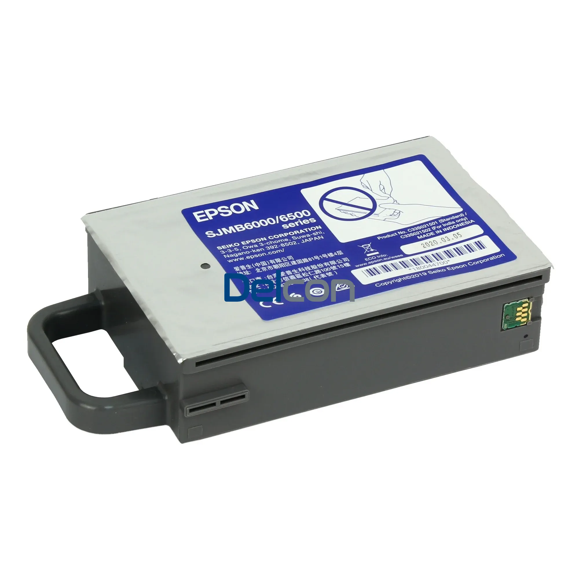 Caja De Mantenimiento Epson SJMB6000/6500 Series [C33S021501] Para Impresoras Epson ColorWorks CW-C6000AU / CW-C6500AU Series Maintenance Box.