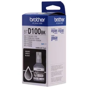 Botella De Tinta Brother BTD100BK DCP-T230 / DCP-T430W / DCP-T530DW / DCP-T730DW / DCP-T830DW / MFC-T930DW (108.0ml) Color Negro.