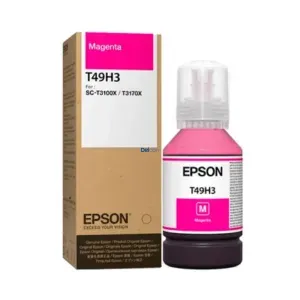Botella De Tinta Epson T49H300 (T49H3) Color Magenta, Compatible Con Impresora e Plotter Epson SureColor SC-T3100X / SC-T3170X, Rendimiento 6.000 Páginas.