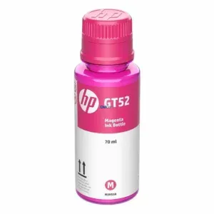 Botella de Tinta Hp M0H55AL (GT52) Color Magenta, Para Impresoras Hp DeskJet GT 5800, GT 5820 / Hp Ink Tank 100, 300, 400 / HP Smart Tank 500, 600, 700 Series.