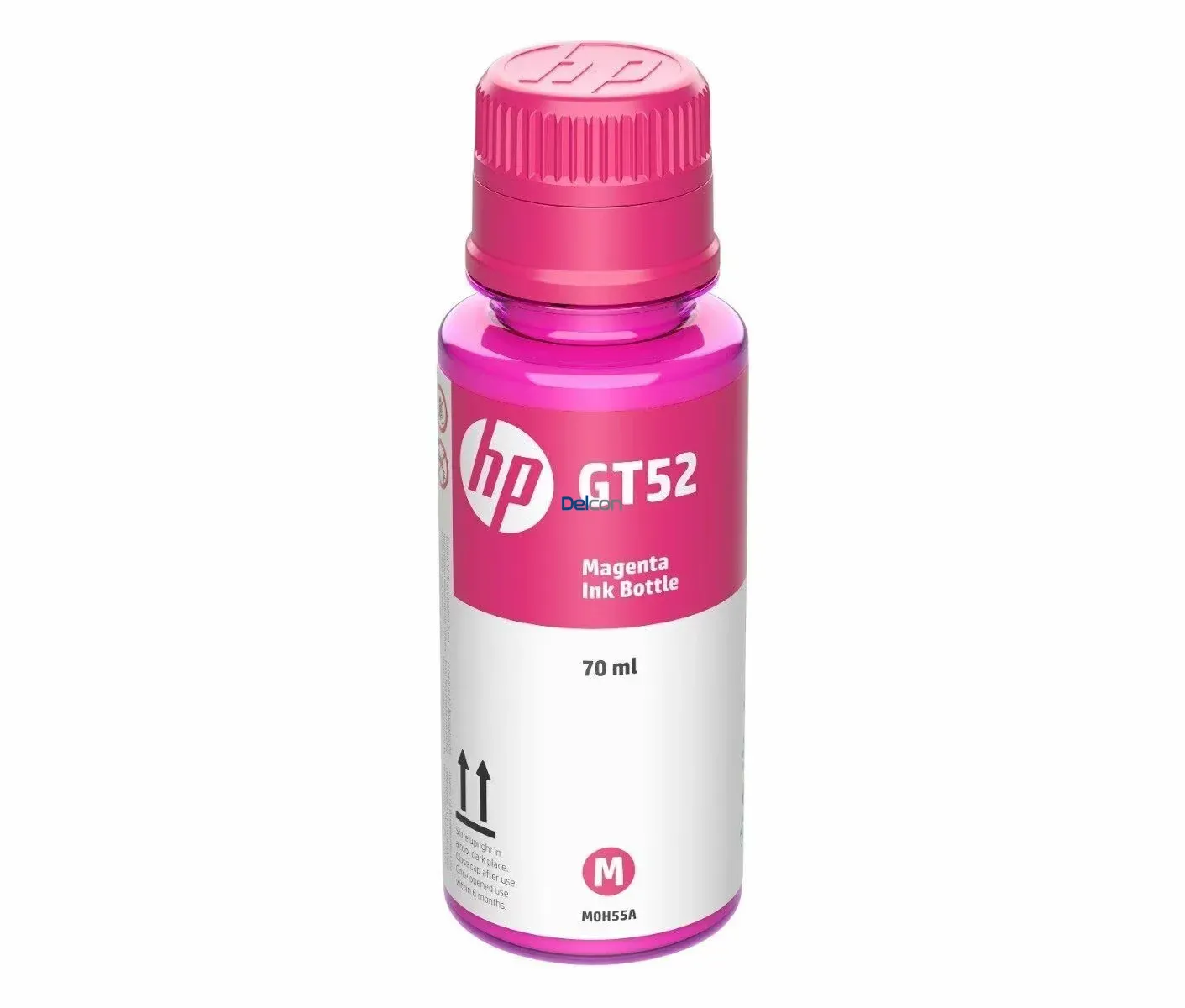 Botella de Tinta Hp M0H55AL (GT52) Color Magenta, Para Impresoras Hp DeskJet GT 5800, GT 5820 / Hp Ink Tank 100, 300, 400 / HP Smart Tank 500, 600, 700 Series.