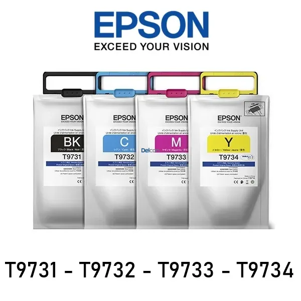 tintas-epson-t973-workforce-pro-wf-c869r-color-negro-cyan-magenta-amarillo Tintas Epson T9731 | T9732 | T9733 | T9734 Color Negro Cyan Magenta Amarillo, Para Impresoras Epson WorkForce Pro WF-C869R Series.