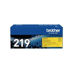Cartucho De Toner Brother TN219Y Color Amarillo, Para Impresoras Brother HL-L3280CDW / DCP-L3560CDW / MFC-L3760CDW, Rendimiento 1.200 Páginas.