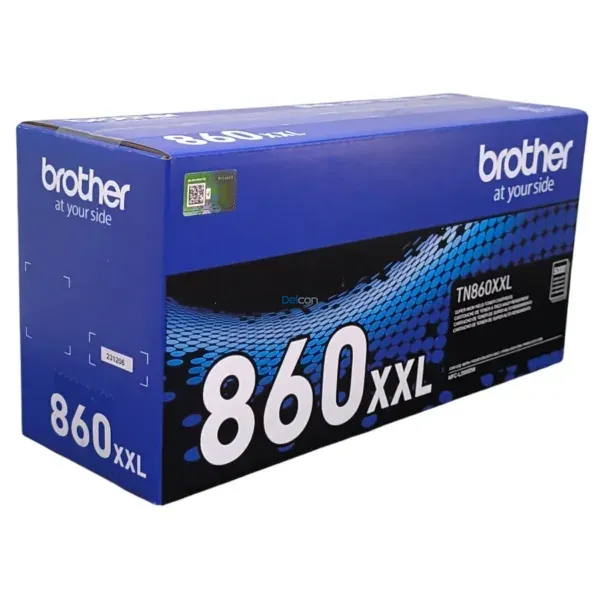 Cartucho De Toner Original Brother TN860XXL Color Negro, Para Impresora Multifunciónal Brother MFC-L2880DW, Rendimiento 5.000 Páginas.
