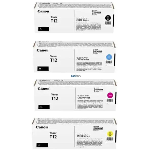 toner-canon-t12-i-sensys-x-c1300-c1333p-c1333-c1333i-c1333if-color-negro-cyan-magenta-amarillo Cartuchos De Toner Canon T12 i-SENSYS X C1300 / C1333P / C1333 / C1333i / C1333iF Color Negro Cyan Magenta Amarillo