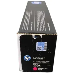 Toner Hp W2303A 230A Color Magenta, Compatible Con Impresoras HP Color LaserJet Pro 4203dw / Pro MFP 4303fdw. Rendimiento 1.800 Páginas.