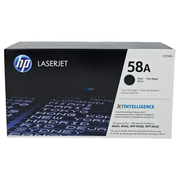 toner-hp-58a-cf258a-laserjet-pro-m404dn-m428fdw-black-original Toner Hp 58A CF258A Black, Compatible Con Impresoras HP LaserJet Pro M404dn / M404dw / M404n / M428fdn / M428fdw. Rendimiento 3.000 Páginas.