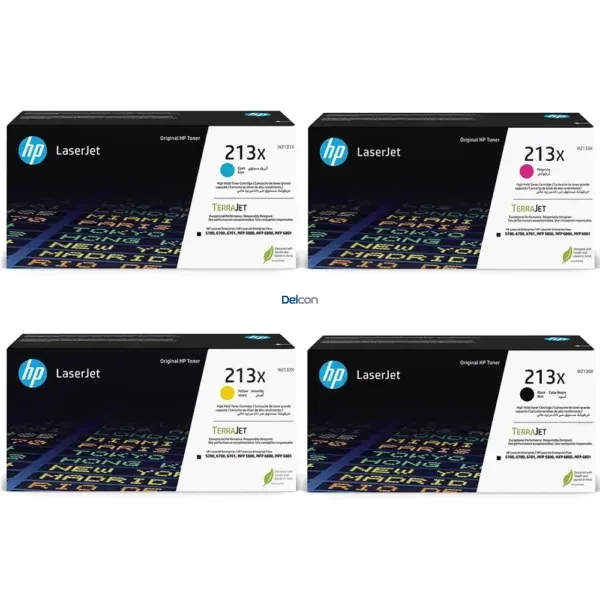 toner-hp-color-laserjet-enterprise-5700dn-6700dn-6701dn-mfp-5800dn-6800dn-213x-color-negro-cyan-amarillo-magenta-original Juego De Toner Hp 213X Negro Cyan Amarillo Magenta, Para Impresoras Hp Color LaserJet Enterprise 5700dn / 6700dn / 6701dn / MFP 5800dn / 6800dn.