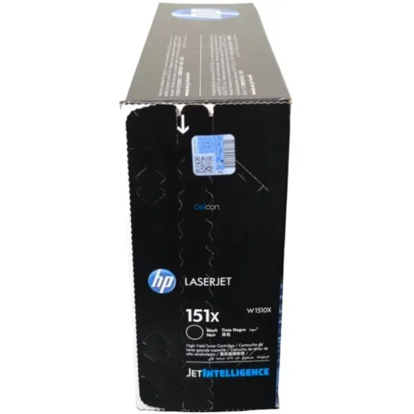Tóner Hp W1510X 151X Black, Para Impresoras Hp LaserJet Pro 4003dw / MFP Pro 4103dw / 4103fdn / 4103fdw. Rendimiento 9.700 Páginas.