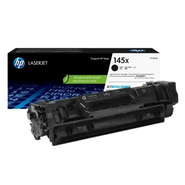 Toner Hp W1450X 145X Black, Para Impresoras Hp LaserJet Pro 3001dw / 3003dw / 3101fdw / 3101fdwe / MFP 3103fdw. Rendimiento 3.800 Páginas.
