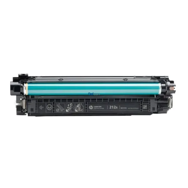 Toner Hp W2121A [212A] Cyan, Para Impresoras Hp Color Laserjet Enterprise Flow MFP M554dn / M555dn / M555x / M578c / M578dn, Rendimiento 4.500 Páginas.