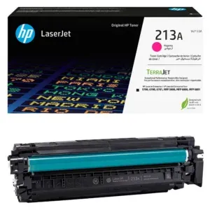 Toner Hp W2133A [213A] Magenta, Para Impresoras Hp Color LaserJet Enterprise 5700dn / 6700dn / 6701dn / MFP 5800dn / 6800dn, Rendimiento 3.000 Páginas.