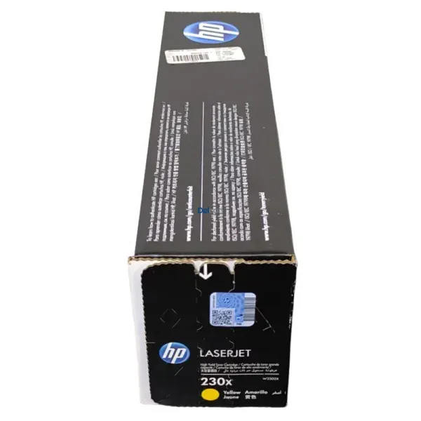 Toner Hp W2302X 230X Color Amarillo, Compatible Con Impresoras Hp Color LaserJet Pro 4203dw / Pro MFP 4303fdw. Rendimiento 5.500 Páginas.