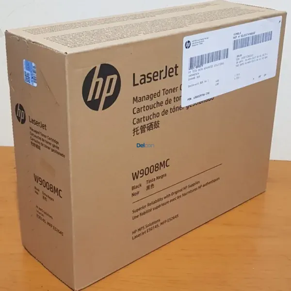 toner-hp-w9008mc-color-laserjet-managed-mfp-e50145dn-e52645dn-flow-e52645c-black-genuine Cartucho De Toner Hp W9008MC Black, Para Impresoras Hp Color LaserJet Managed MFP E50145DN / E52645DN / Flow E52645C, Rendimiento 23.000 Páginas.