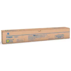 Toner Konica Minolta TN626Y Color Amarillo, Compatible Con Fotocopiadoras Konica Minolta Bizhub C450i / C550i / C650i, Rendimiento 28.000 Paginas.