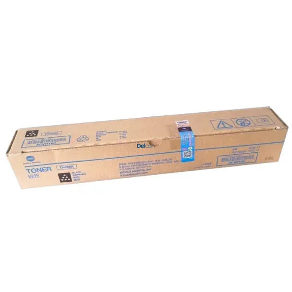 Toner Konica Minolta TN228K [ACVH191] Color Negro, Compatible Con Konica Minolta Bizhub C226i / C266i / C286, Rendimiento 24.000 Páginas.