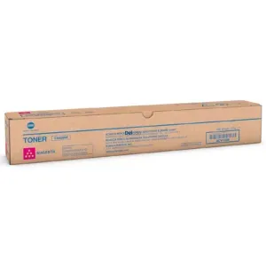 Toner Konica Minolta TN626M Color Magenta, Compatible Con Fotocopiadoras Konica Minolta Bizhub C450i / C550i / C650i, Rendimiento 28.000 Paginas.