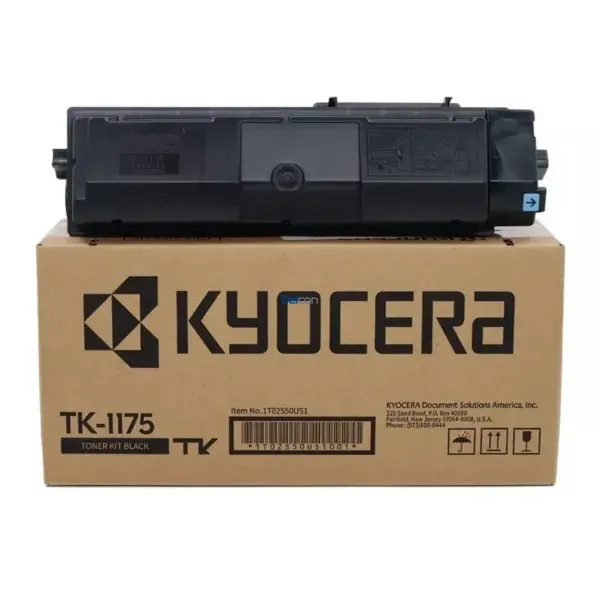 Cartucho De Tóner Kyocera TK-1175 Black, Para Impresoras Kyocera Ecosys M2040dn / M2040dn/L / M2640idw / M2640idw/L, Rendimiento 21.000 Páginas.