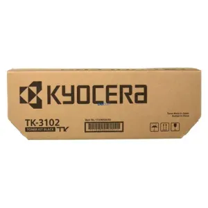 Cartucho De Tóner Original Kyocera TK-3102 Black, Para Impresoras Kyocera FS-2100dn / Ecosys M3040idn / M3540idn, Rendimiento 12.500 Páginas.
