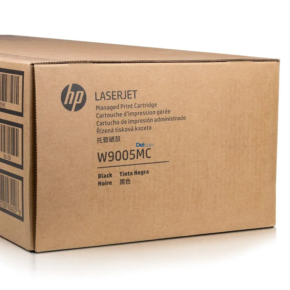 Cartucho De Toner Hp W9005MC Black, Para Impresoras HP Color LaserJet Managed MFP E72525dn / E72530dn / E72535dn, Rendimiento 48.000 Páginas.