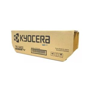 Cartucho De Tóner Kyocera TK-3402 Black, Para Impresoras Kyocera Ecosys PA4500x / MA4500ix / MA4500ifx, Rendimiento 12.500 Páginas.