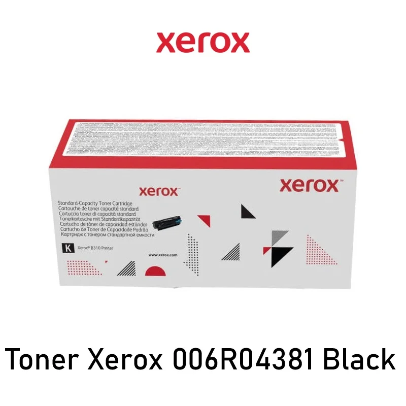 Cartucho De Toner Xerox 006R04381 Black, Para Impresoras Xerox B305 / B310 / B315, Rendimiento 20.000 Páginas. | Envios a Todo Lima y Provincias.