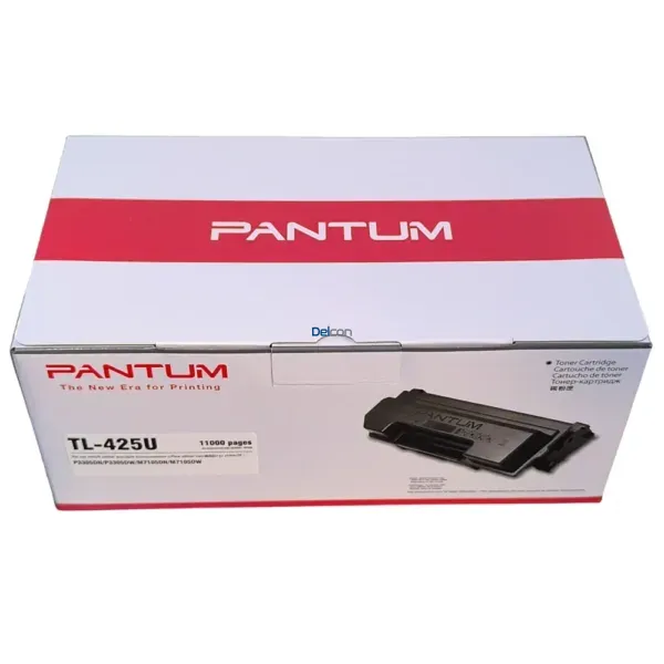 Toner Pantum TL-425U Black, Compatible Con Impresoras Pantum P3305DN / P3305DW /  M7105DN / M7105DW, Rendimiento 11.000 Páginas.