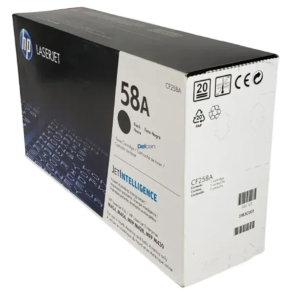 toner-para-hp-laserjet-pro-m404dn-m428fdw-cf258a-58a-black-original Toner Hp 58A CF258A Black, Compatible Con Impresoras HP LaserJet Pro M404dn / M404dw / M404n / M428fdn / M428fdw. Rendimiento 3.000 Páginas.