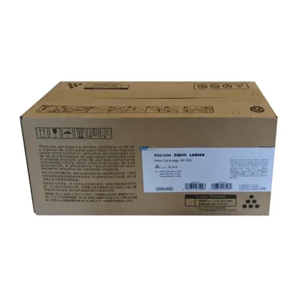 Toner Ricoh 418126 (IM 430) Black, Compatible Con Impresora Multifuncional Ricoh IM 430F / Ricoh P502, Rendimiento 6.000 Paginas.