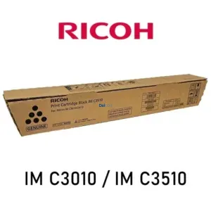 Cartucho De Toner Ricoh IM C3010 / IM C3510 (842518) IM C3510H Negro, Para Impresoras Ricoh IM C3010 / IM C3510, Rendimiento 40.000 Páginas.