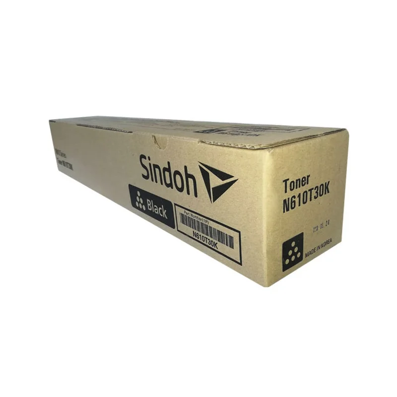 Tóner Sindoh N610T30K Black, Compatible Con Impresoras Sindoh N610 / N611 / N612 / N613 / N620 / N621 / N622 / N623, Rendimiento 30.000 Páginas.