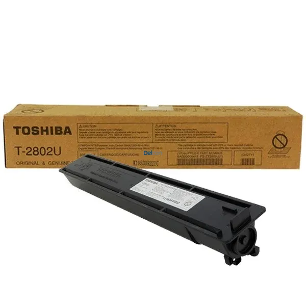 Toner Toshiba T-2802U Black, Compatible Con Impresoras Toshiba E-Studio 2802A / 2802AF / 2802AM, Rendimiento 14.600 Páginas.