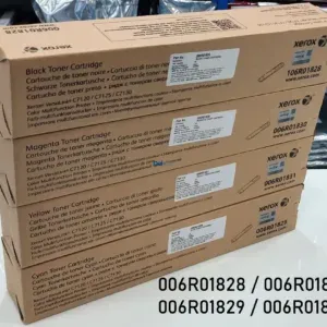 Cartuchos De Toner Xerox Versalink C7120 / C7125 / C7130 Black Cian Magenta Yellow / Juego Completo