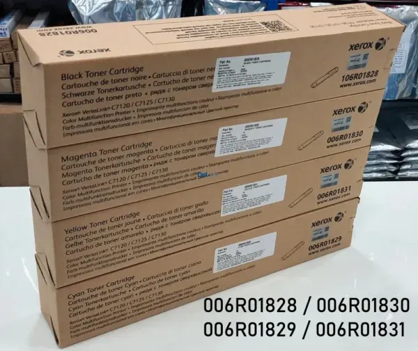 toner-xerox-006r01828-006r01829-006r01830-006r01831-versalink-c7120-c7125-c7130-negro-cyan-magenta-amarillo Cartuchos De Toner Xerox Versalink C7120 / C7125 / C7130 Black Cian Magenta Yellow / Juego Completo