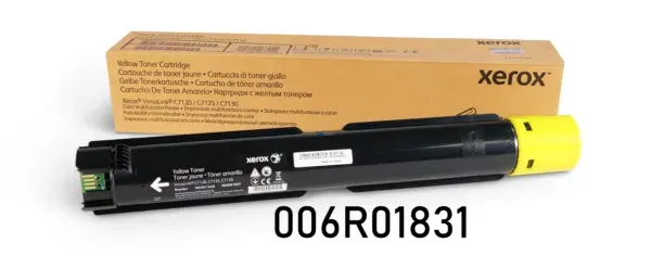 toner-xerox-006r01831-versalink-c7120-c7125-c7130-yellow Cartucho De Tóner Xerox 006R01831 Color Amarillo, Para Impresoras Xerox Versalink C7120 / C7125 / C7130, Rendimiento 18.500 Páginas.