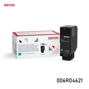 Cartucho De Toner Xerox 006R04621 Color Cyan, Para Impresoras Xerox VersaLink C620 / C625, Rendimiento 6.000 Páginas.