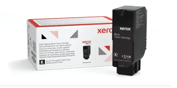 Cartucho De Toner Xerox 006R04644 Color Negro, Para Impresoras Xerox VersaLink C620 / C625, Rendimiento 25.000 Páginas.