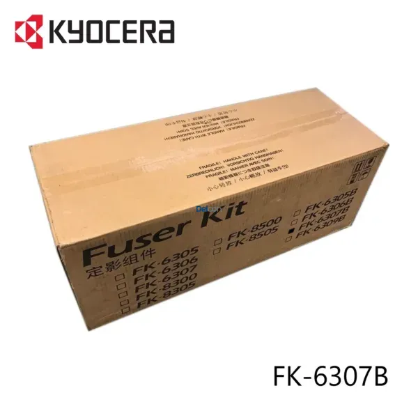 Unidad De Fusor Kyocera FK-6307B Fuser Unit, Para Impresoras Kyocera Taskalfa 3500i / 3501i / 4500i / 4501i / 5500i / 5501i, Rendimiento 600.000 Páginas.