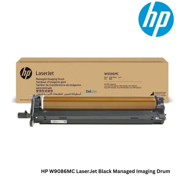 Unidad De Imagen Hp W9086MC Imaging Drum Unit, Para Hp Laserjet Managed Flow MFP E82650 / E82660 / E82670 / E826z, Rendimiento 600.000 Páginas.