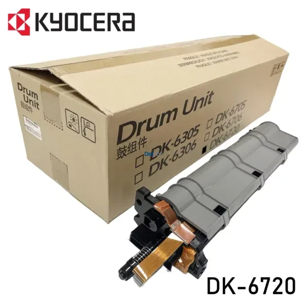 Unidad De Imagen Kyocera DK-6720 Drum Unit, Para Impresoras Kyocera TASKalfa 7002i / 7003i / 8002i / 8003i / 9002i / 9003i, Rendimiento 600.000 Páginas.