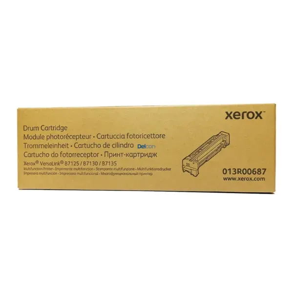 Unidad De Imagen Xerox 013R00687 Drum Unit, Para Impresora Multifuncional Xerox VersaLink B7125 / B7130 / B7135, Rendimiento 80.000 Páginas.