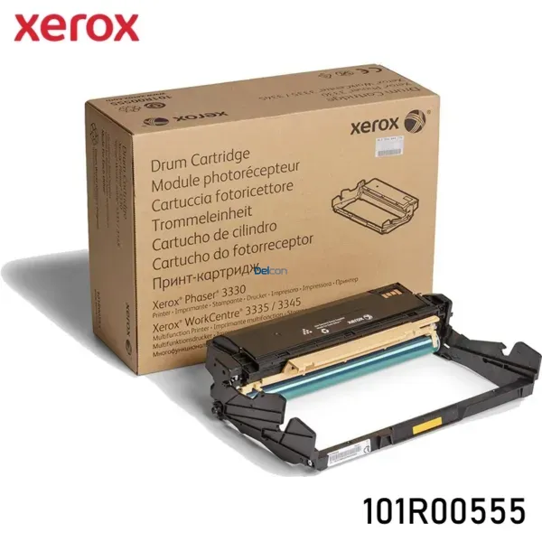 Unidad De Imagen Xerox 101R00555 Drum Unit, Para Impresoras Xerox Phaser 3330 / WorkCentre 3335 / 3345, Rendimiento 30.000 Páginas.